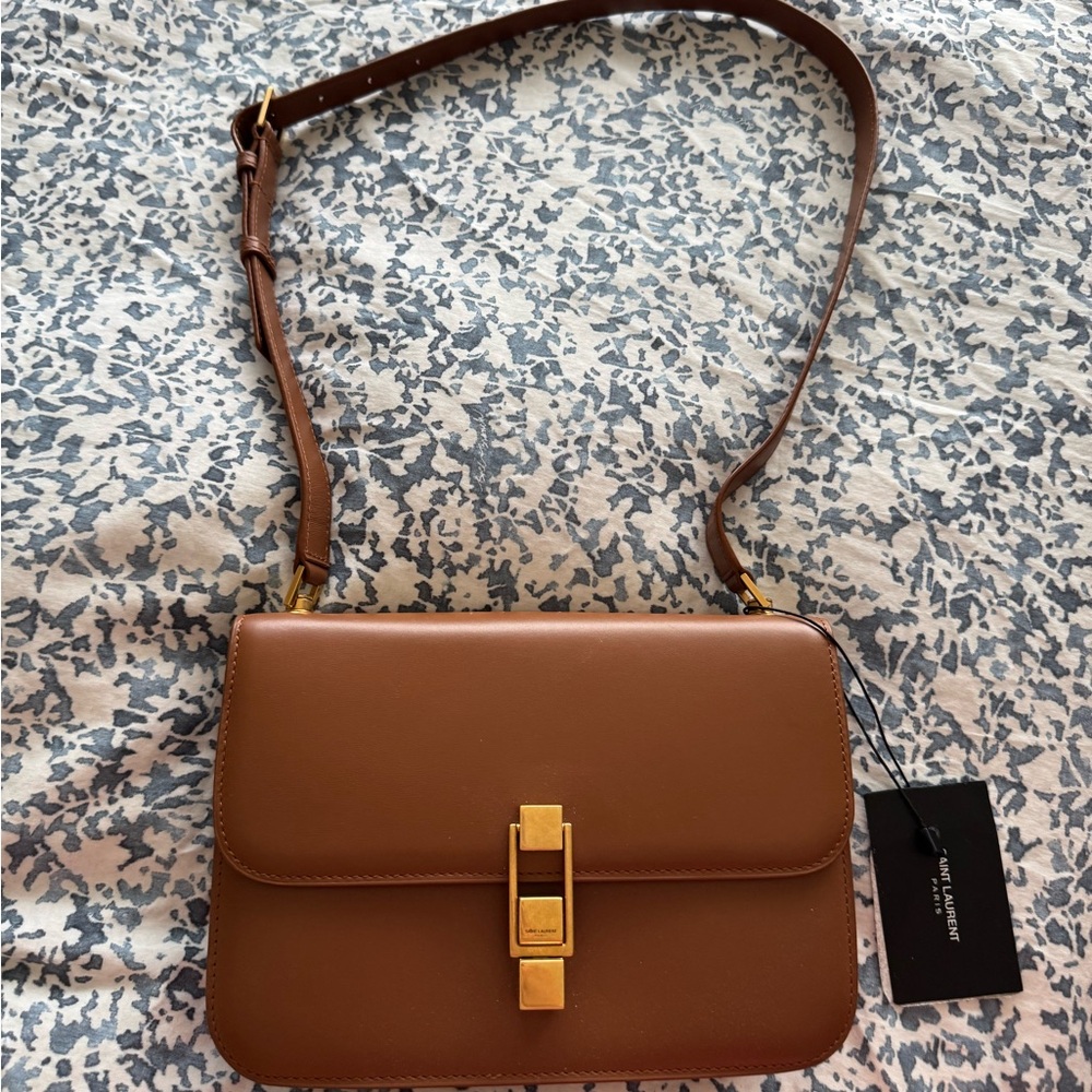 Saint Laurent Le Carre Satchel Crossbody Bag